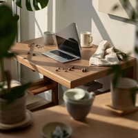Corner-Shapedd Desk with Storage Single-Unit Multi-Functional Computer Table Modern Design & Aesthetic Adaptable Configuration