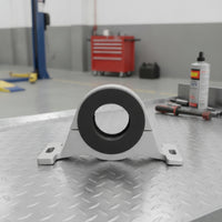 Rigid Bearing Bracket with Mounting Tabs Direct-Fit Bearing Support Bracket for Mechanics, Garage