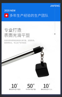 批发台球用品台球球杆头工具 2 合 1 金属巧克笔皮头针刺