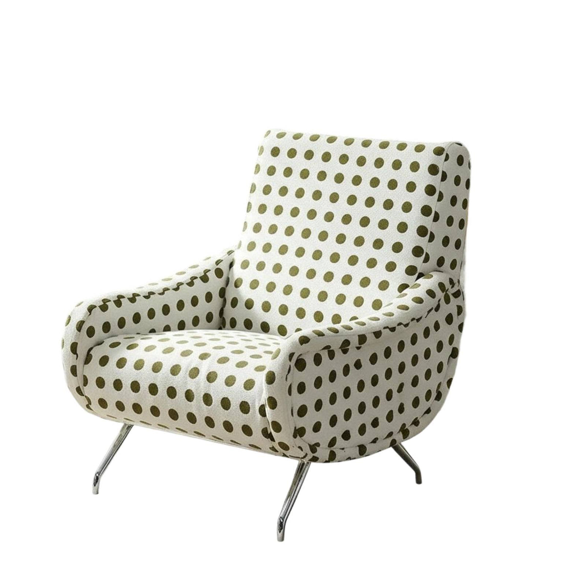Boucle Armchair Modern Design Lounge Chair Minimalist design Nordic Inspired for Homeowners, Readers, perusing cozy spot