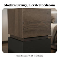 Narrow Nightstand Light Luxury Bedroom Furnishing Modern design for Small Spaces