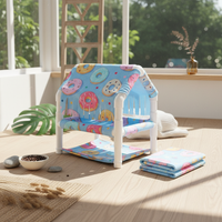 Double Layer Hideout Hut Detachable and Washable Small Pet Hideout Hut
