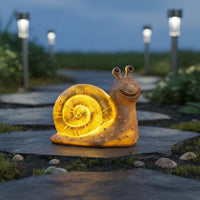 Resin Garden Lamp Waterproof Outdoor Decor Landscape Design for Yard