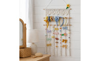 Macrame Hanging Shelf Lightweight Boho Wall Decor Environmentally Conscious
