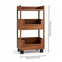 Rolling Storage Rack Easy to Move Furniture Sturdy for Laundry Room, Bathroom