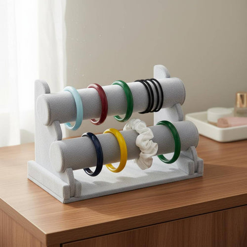 Headband Display Holder Tangle-Clear Organization Scrunchie Organizer Stand