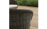 Rattan Sofa Set Waterproof Wicker Sofa Set Garden Sectional Weather-Resistant Easy to Relax for Balcony