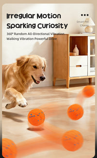 ETPU Smart Electric Dog Ball Waterproof Chew Toy for Pets