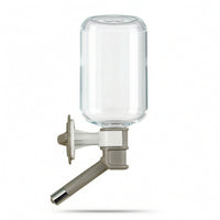 Cage Water Dispenser Transparent Pet Water Dispenser Easy to Install for Rabbits