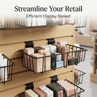 Hanging Basket Metal Wire for Kitchen Storage and Pantry Organization, Mesh Design with Drainage for Fruits and Vegetables