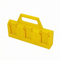 Battery Storage Rack Compact Battery Organizer Molded Plastic for Workshop
