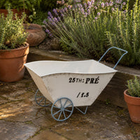 Vintage Market Cart Planter Loop Handle Vintage Cart Planter Indoor Outdoor Use