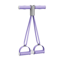 Professional Fitness Equipment Upgraded Detachable Pedal Resistance Band for Abdominal Exercises