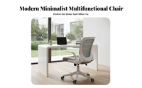 Rolling Chair with Flip-up Arms Foldable Armrests Computer Seat Easy Assembly