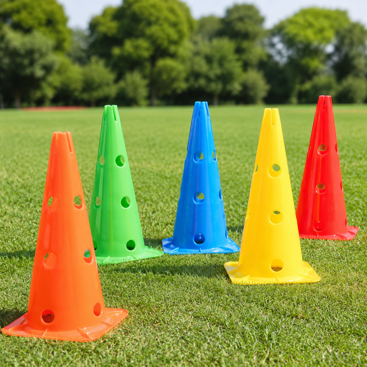 Football Training Cone, Agility Markers, PE Plastic, for Coaches and Athletes