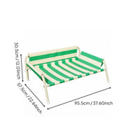 Elevated Dog Bed Moisture-Proof Raised Pet Cot All-Season Use for Indoor, Dogs
