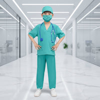 Little Scientist Coat Coat Uniform Educational Child's Lab Coat Costume Comfortable Material Young Physician Costume for Preschoolers, Young Children