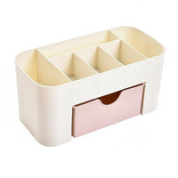 Multi-Compartment Drawer unit adaptable Desktop Organizer for Desk, Dorm Room