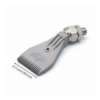 Universal Air Nozzle All Metal Construction Adjustable Fan Nozzle Rust Resistant