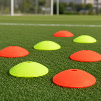 LDPE Color Cone, Marker Cone, Training Cone, For Soccer Practice, Track And Field, Compatible With Physical Education Classes