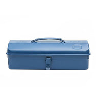 Metal Heavy Duty Metal Foldable Handle Portable Tool Chest for DIY Enthusiasts, Car