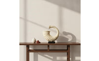 Resin Tusk Decor Decorative Tusk Sculpture Minimalist for Interior Designers