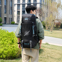 60L Hiking Backpack Water Resistant Rucksack for Multi-Day Hikes Camping