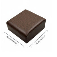 Wooden Prayer Stool with Cushion Easy to Clean Padded Prayer Stool Sturdy Build Religious Furniture