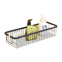 Matte black towel bar set
