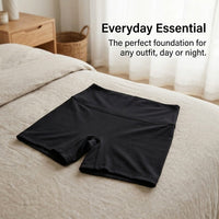 Girls Anti Chafing Shorts with High Waist for Under Dress Modesty, Seamless Modal Material Shapewear for Women, Breathable Style