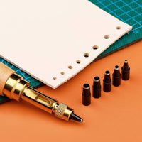 Rotary Leather Punch Quiet Belt Hole Punch Easy to Use for DIYers