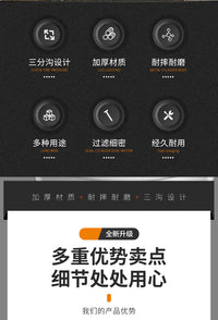批发手摇淘金盘手洗沙金工具小型选金塑料盆粘金簸箕便携式洗金盆