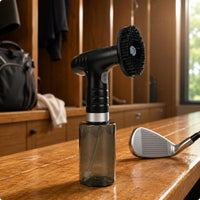Water Spray Golf Brush Electric Golf Club Cleaning Brush Bristled