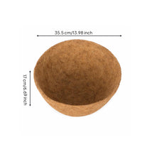 Coconut Coir Liner Natural Coconut Husk Liner Well-Draining for Home Gardeners