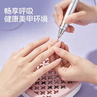 Nail Dust Collector with High Suction, Brushless Turbo, for Nail Salons