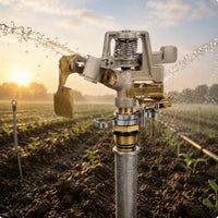 Rocker-Arm Sprinkler Head Rotating Threaded Sprinkler Head Heavy Duty for Lawn