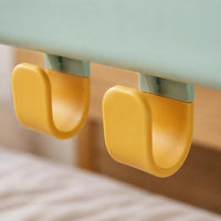 Bedside Hanging Storage Basket Divided Compartments Bed Rail Storage