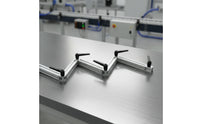 5 Pieces Adjustable Bracket with Locking Lever Lockable Connector Arm Extruded Hardware for Prototyping, Workshops