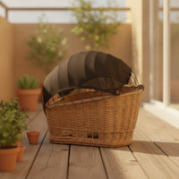 Bike Basket Canopy Arched Cycle Basket Cover Tool-No-Tool for Cyclists
