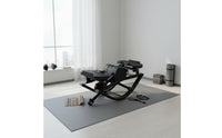 Lateral Stepper Compact Stepper with Resistance Bands Electronic Step Machine for Beginners, Apartment