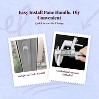 Sturdy Synthetic Steel Crank Handle for Doors and Windows