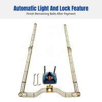 Billiard Ball Collector, Electric Lock Device, Automated Assistance, 24h Unattended, Shared Pool Table, Automatic Retrieval