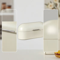 Bread Box with Lid Dustproof Bread Box Container Hinged Sturdy for Homeowners, Kitchen, Pantry