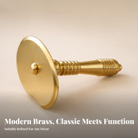 Lustrous Finish Brass Gua Sha Tool Brass Gua Sha Board Compact