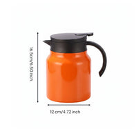 Stainless Steel Tea Pot Heat Retention Household Drinkware Easy Pour Spout