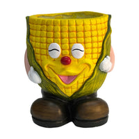 Planter with Feet Quirky Figurine Planter Whimsical Flowerpot for Gardeners, Tabletop, Balcony, Patio