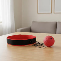 Enhances Hand-Eye Coordination Boxing Reflex Ball Portable Headband Punching Ball Safe and Long-Lasting Fight Skill Coach for Children, Beginners, Home Gym