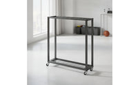 Badmintons Racket Rack Metal Badmintons Racket Stand Freestanding Sports Organizer for Schools
