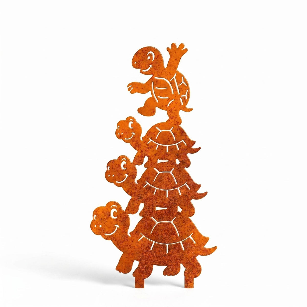 Turtle Stake Ornament Easy to Move Decorative Lawn Stake Weather-Resistant Yard Decoration