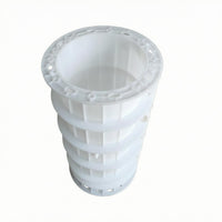 Pedestal Mold Easy Demolding Construction Supply Flanged Rim